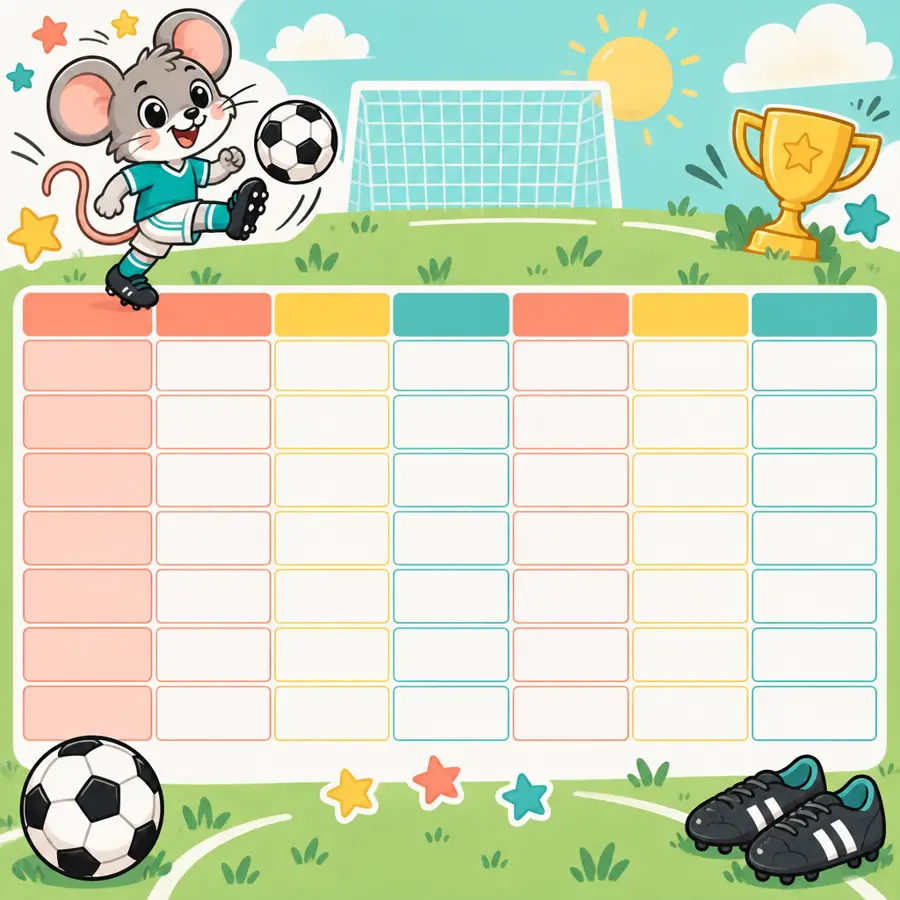 Stundenplan: Fußball