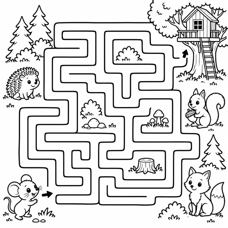 Labyrinth: Der Pfad zum Baumhaus