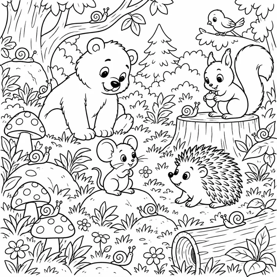 Suchbild: Kleine Schnecken